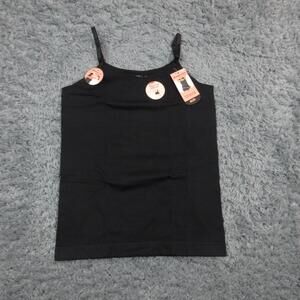 Shapermint Essentials Cami Tank Top Womens 3XL Black Scoop Neck Shapewear NWT